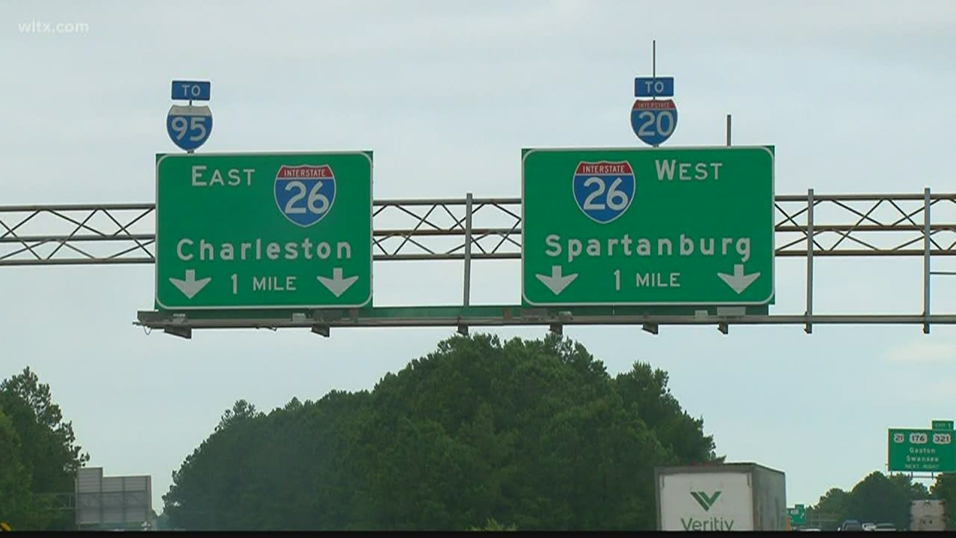 No traffic lanes will actually be reversed during this exercise but you will see plenty of blue lights along the interstate.