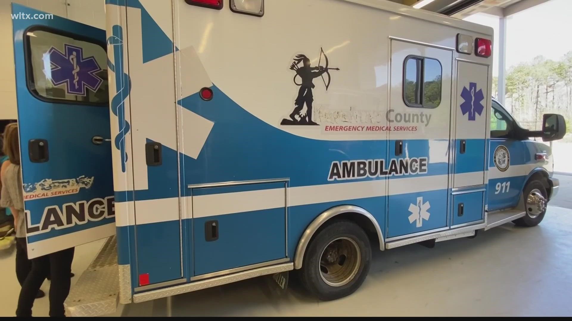 Students at Woolard Technology Center are going to get real hands on experience with the donated ambulance.
