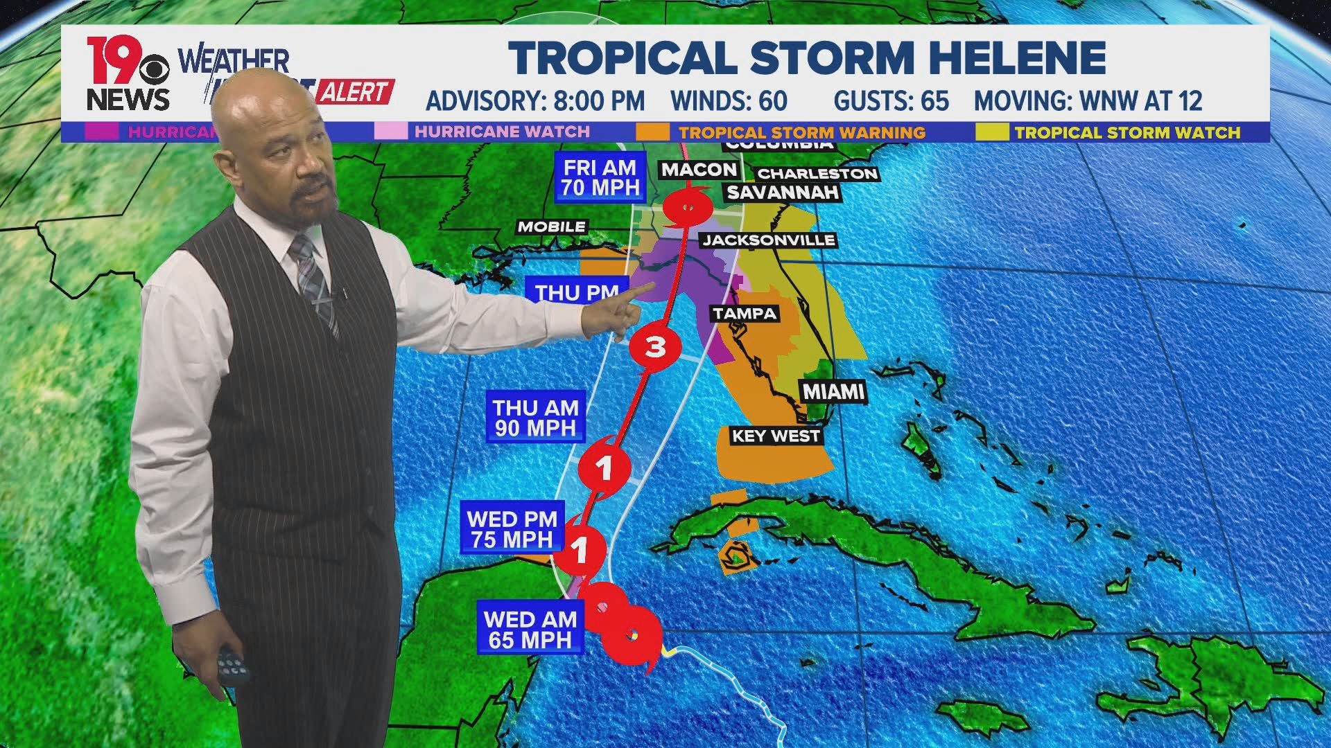 Helene will cause major problems for the southeastern United States as its set to slam into the region as a major hurricane.