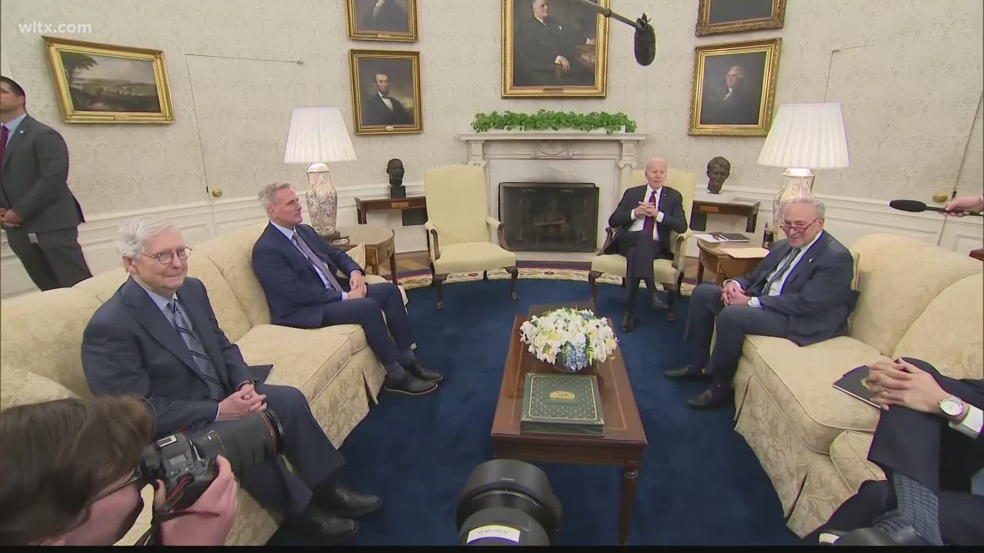 Biden and congressional leaders at impasse on debt ceiling after