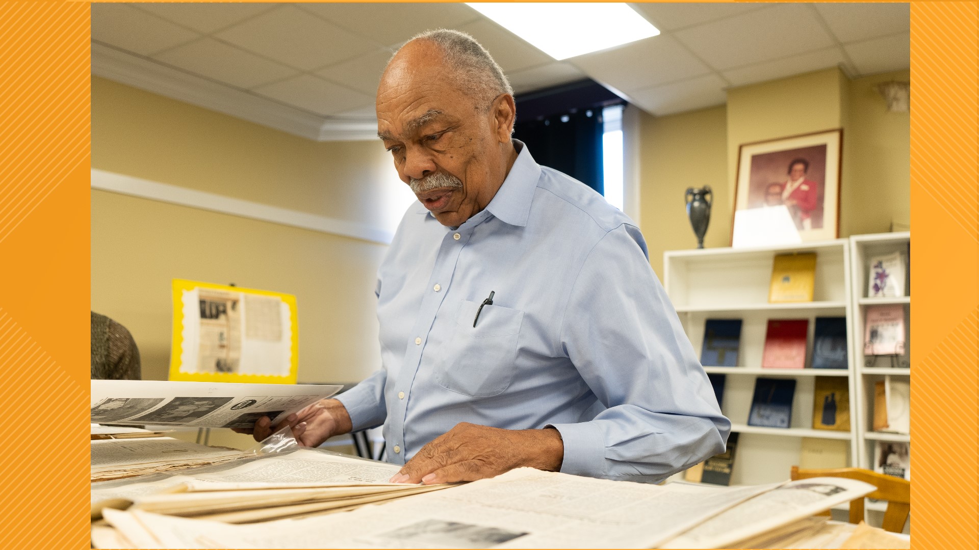 James Felder serves as the director of the Lincoln High School Museum.