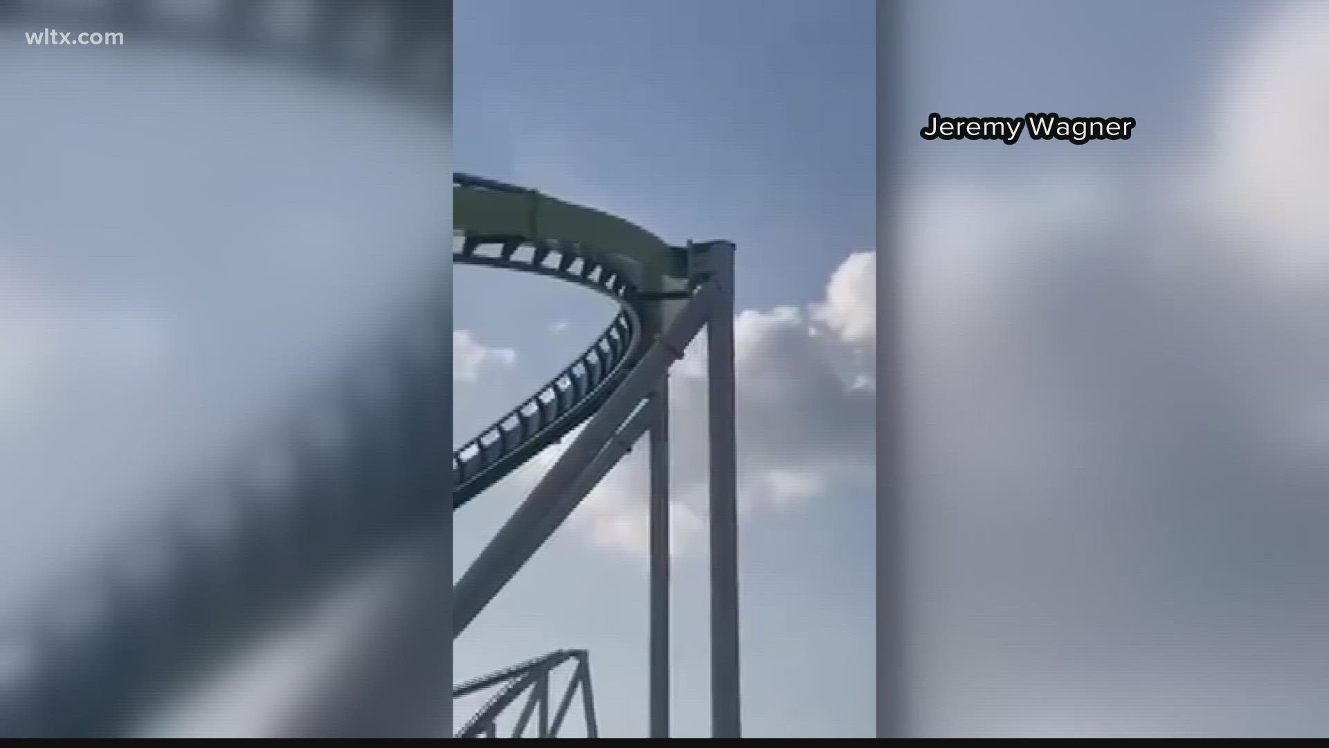 Company that built cracked roller coaster at Carowinds to inspect damage