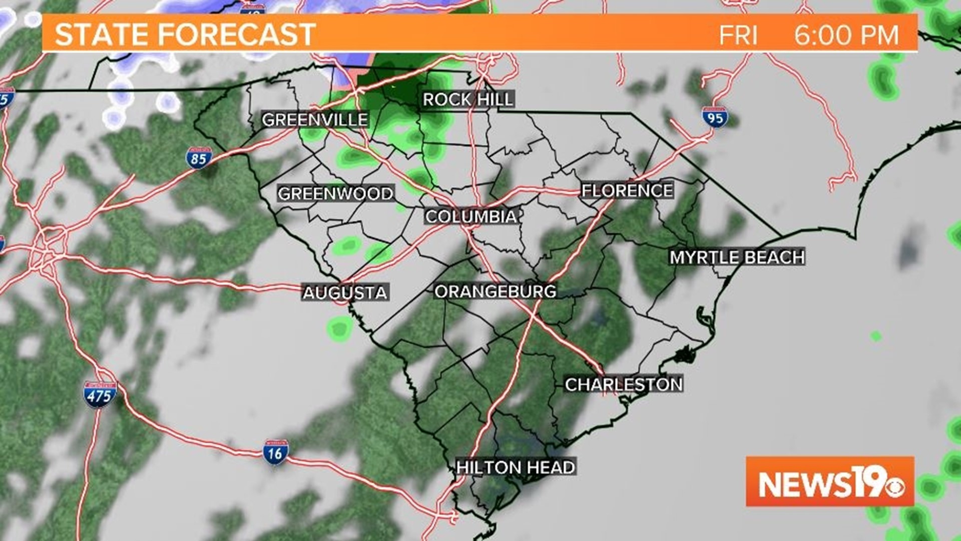 Snow in South Carolina timeline and impacts | wltx.com