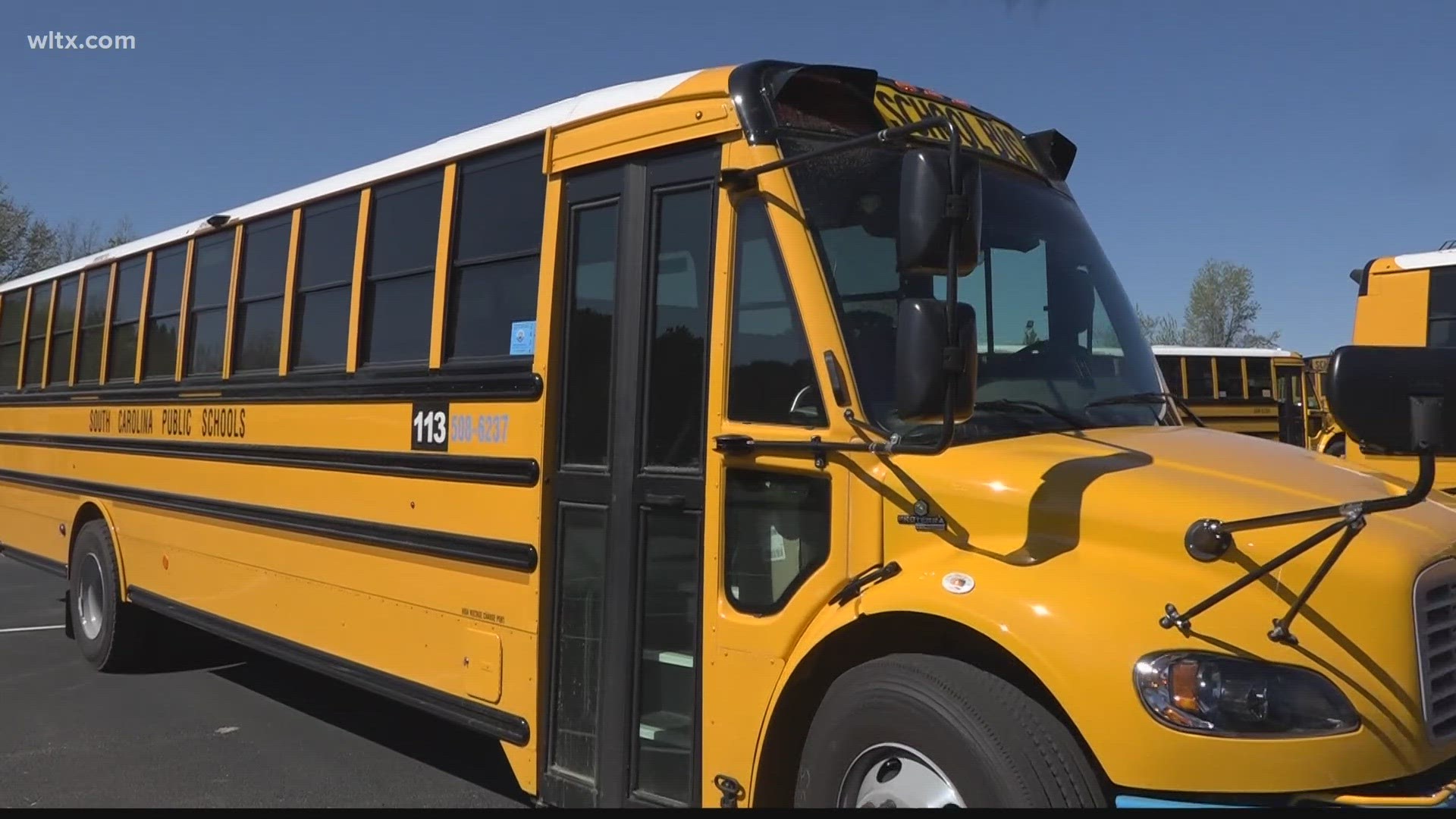 School bus drivers in Orangeburg are learning to drive the new electric buses.