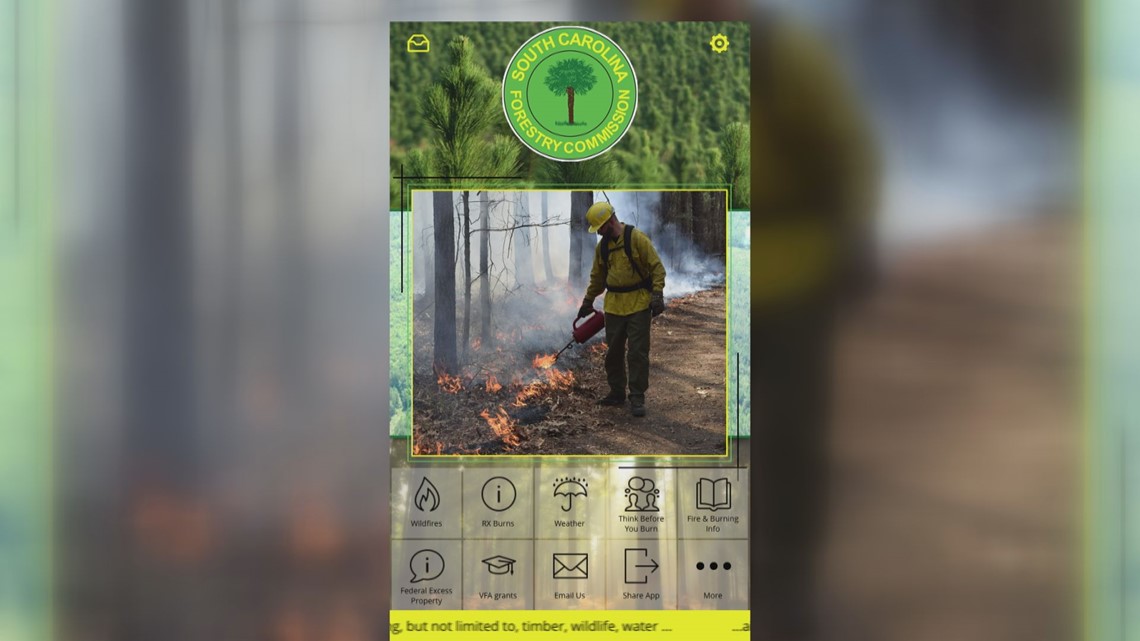 The SC Forestry Commission just rolled out a new app | wltx.com