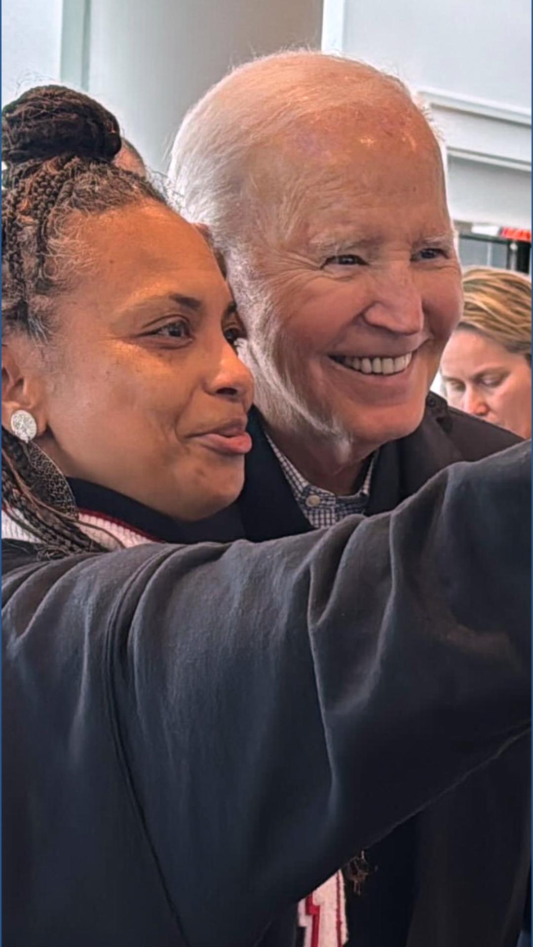 Biden flies commercial from Reagan National Airport and winds up stuck ...
