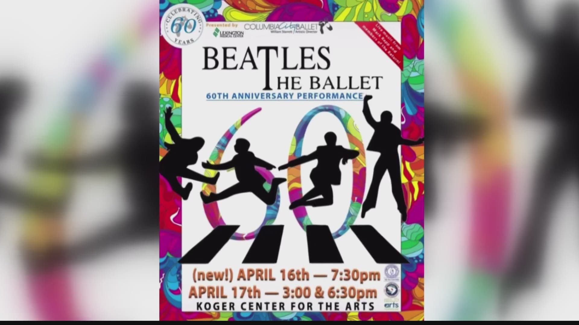 The Columbia Ballet celebrates Spring with live performance of 'The Beatles'.