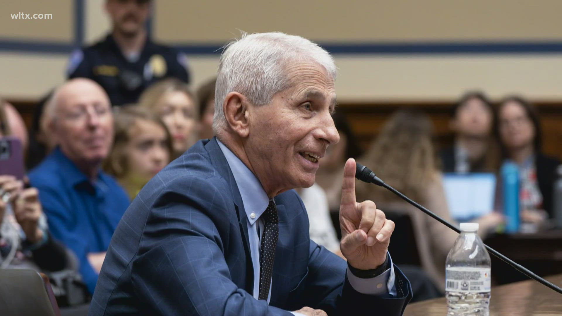 Dr. Anthony Fauci testified on Monday before a Republican-led House panel investigating the origins of COVID-19 and the government's pandemic response.