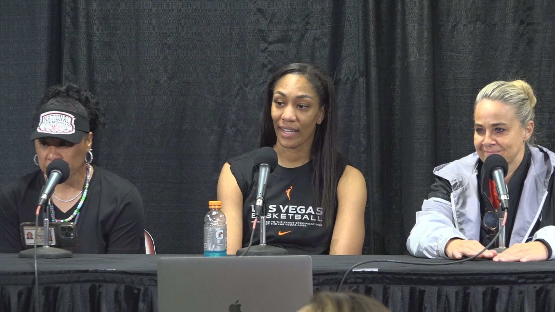 Raw Interview: A'ja Wilson, Dawn Staley, and Becky Hammon on the gender ...