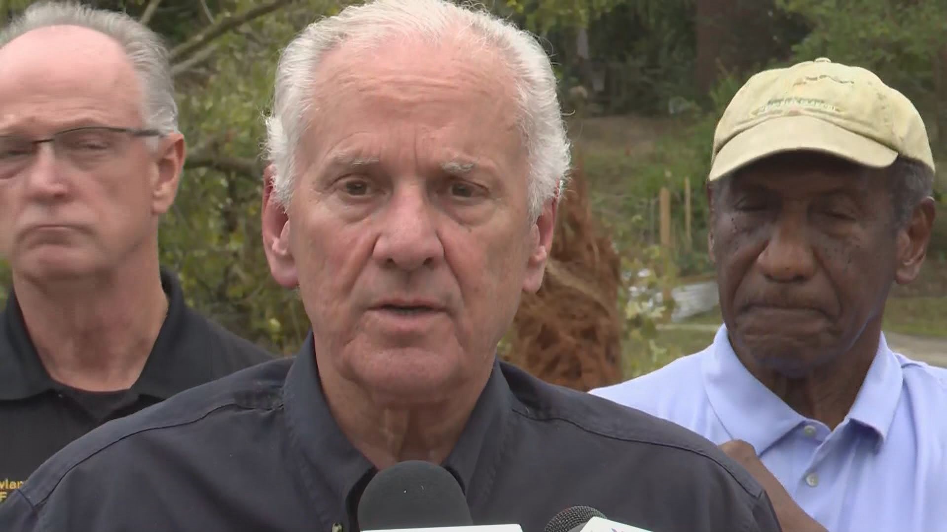 South Carolina Gov. Henry McMaster gave an update on the state's response to Helene.