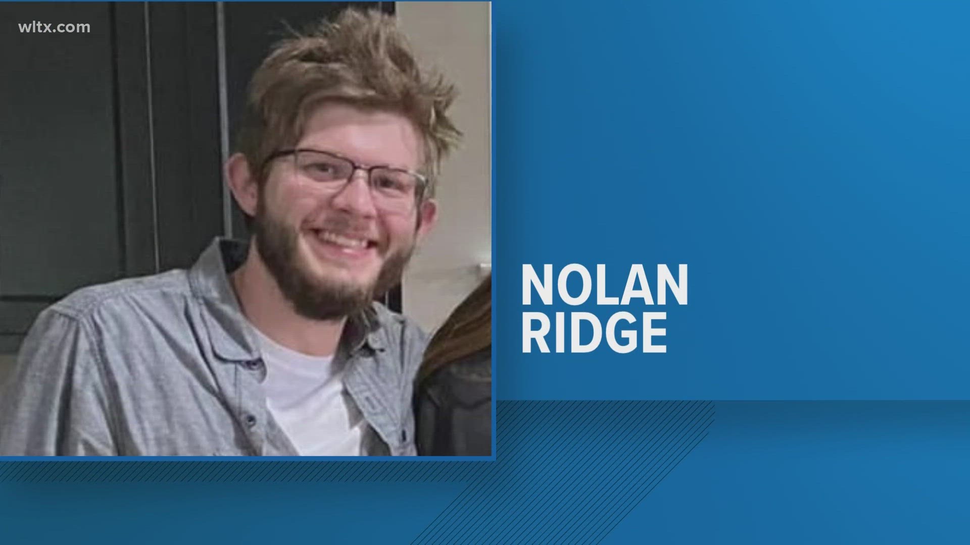 Nolan Ridge, 25, was found dead following what authorities believe was a car crash.