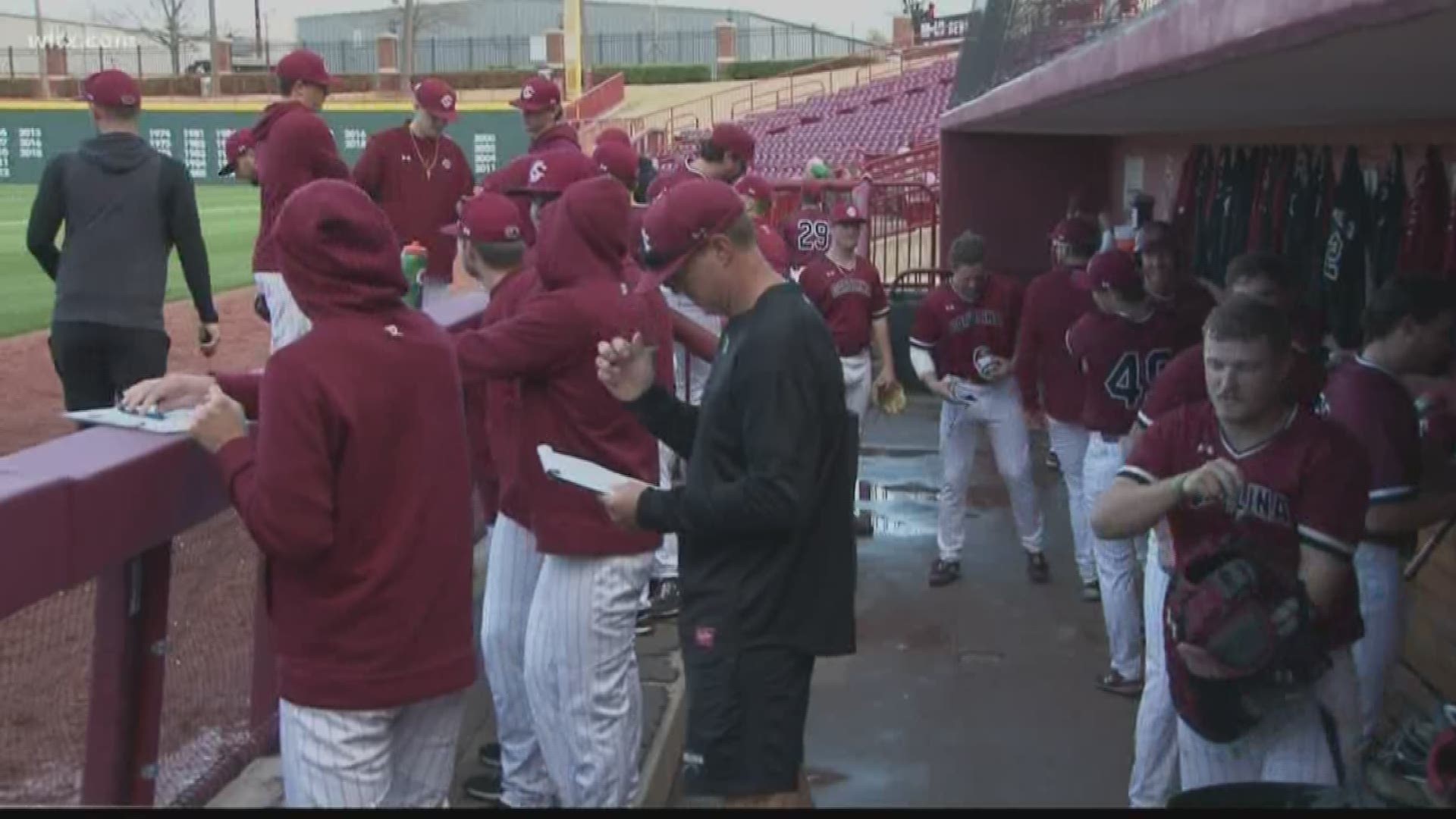 USC Baseball holds their first open practice of the year.