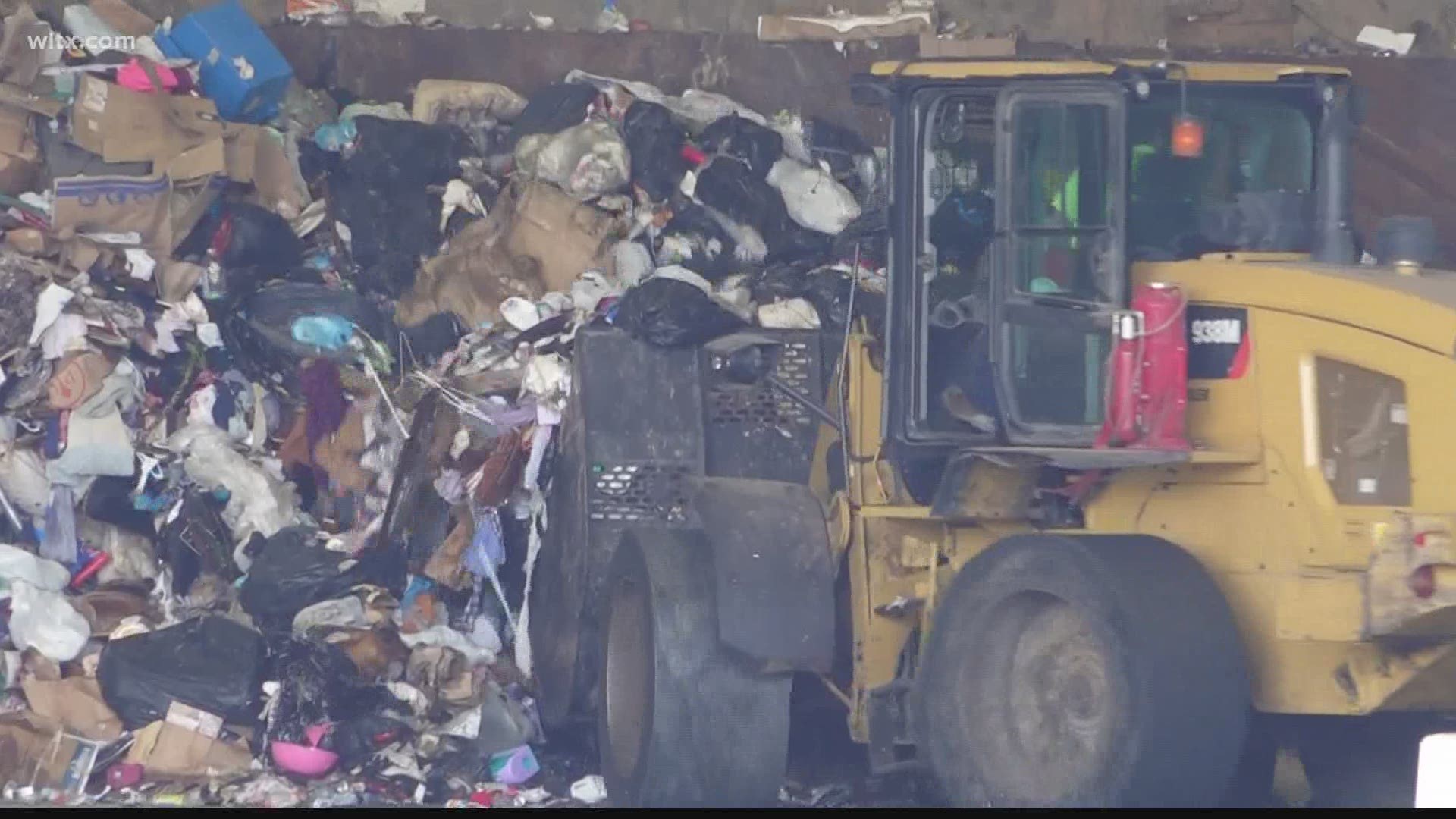 With less drivers being available, some routes have been dropped. The county says collection agencies are mainly taking care of household waste and recycling.