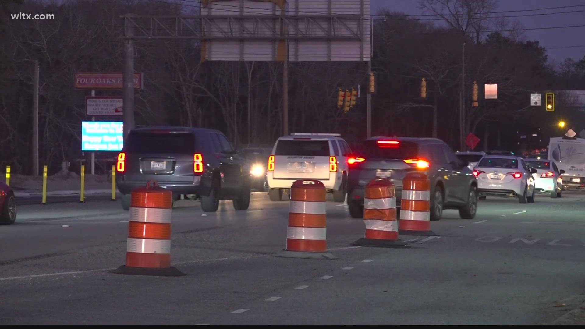 Today and continuing through Friday, there will be a lane shift on Whiteford Way at Sunset Blvd./US-378 as the Town of Lexington, SC Transportation Dept