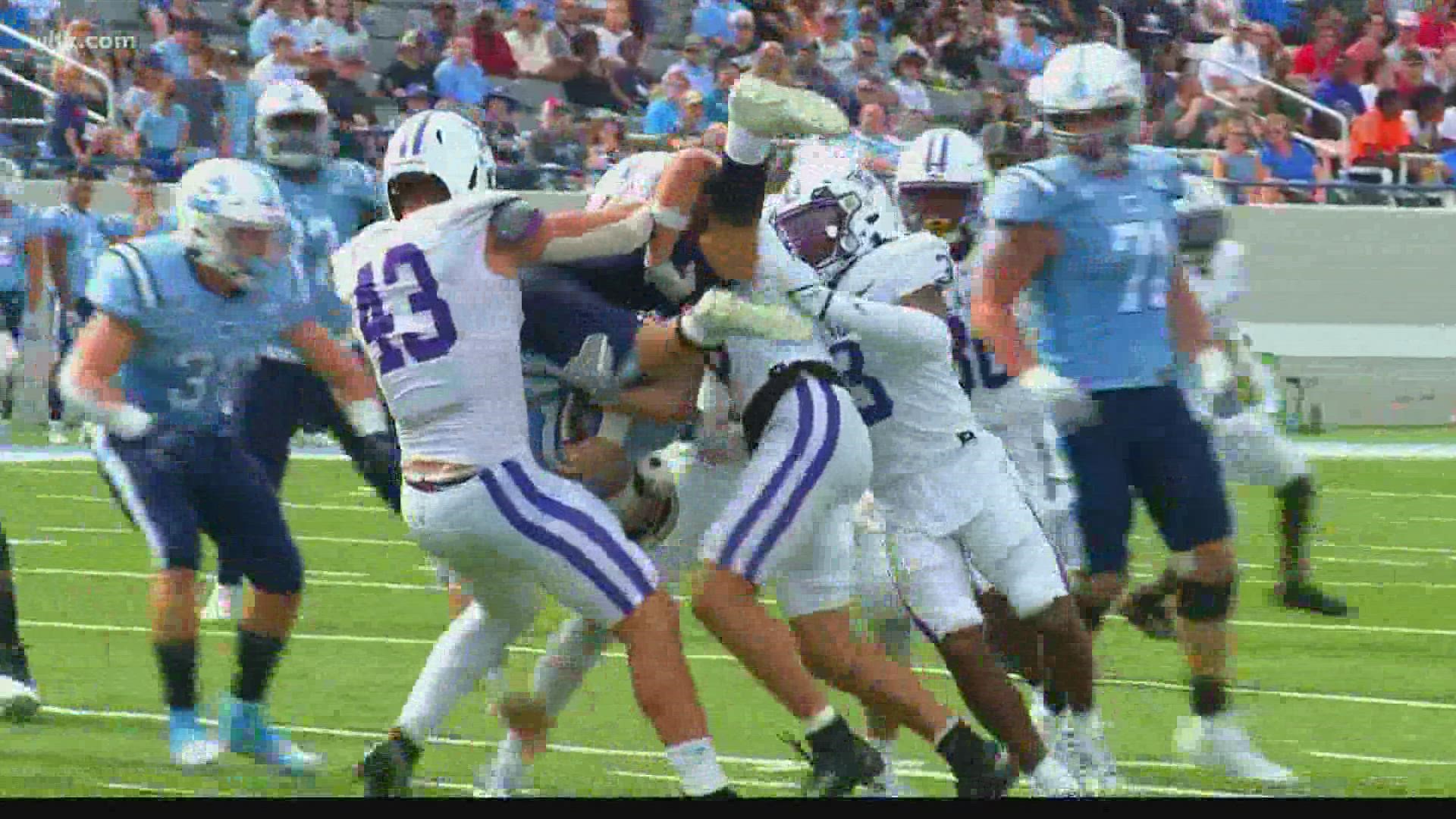 Highlights from a So-Con showdown in the Lowcountry as arch-rivals Furman and The Citadel met for the 102nd time.