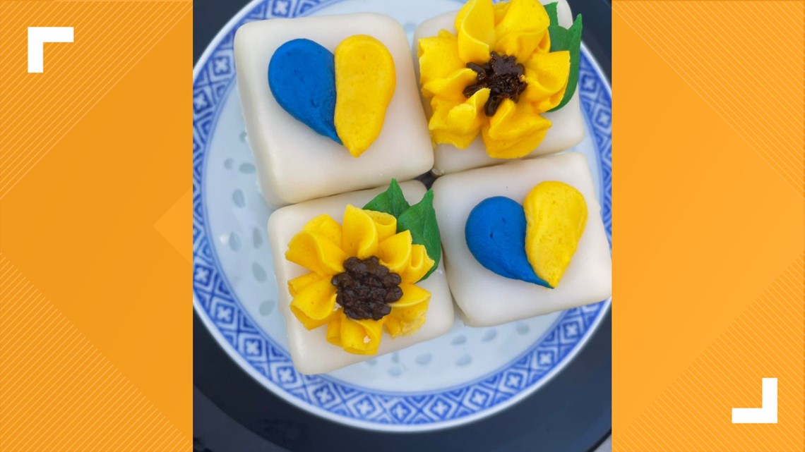 Devine street bakery sells cakes in support of Ukraine - Vimarsana News