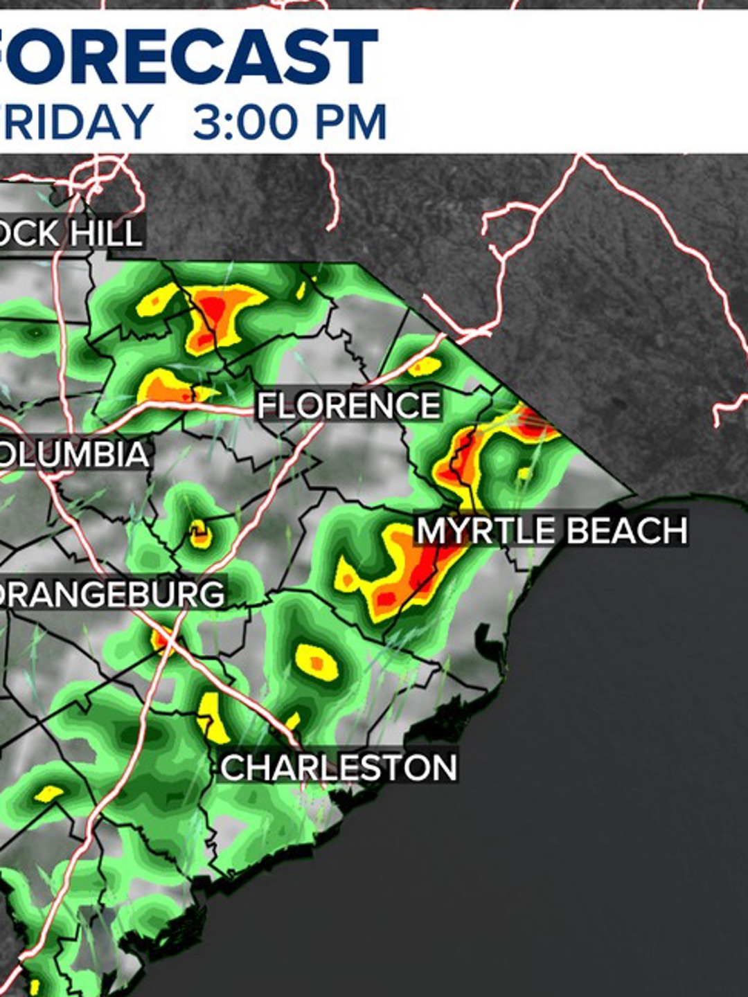 Afternoon showers and storms are expected again today | wltx.com