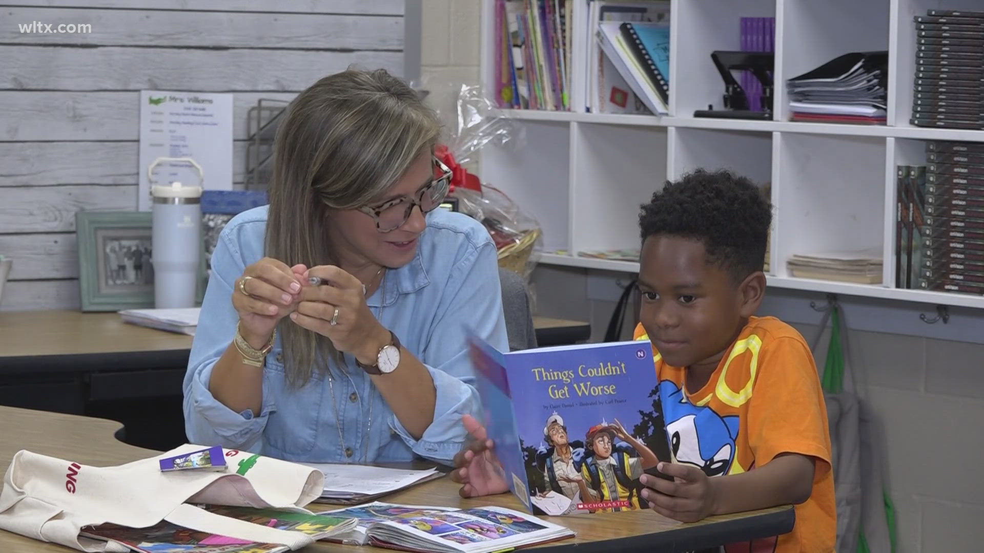 River Springs Elementary school teacher Lauri Williams is the WLTX 'Teacher of the Week.'