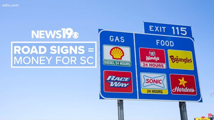 How interstate signs help fund South Carolina road projects