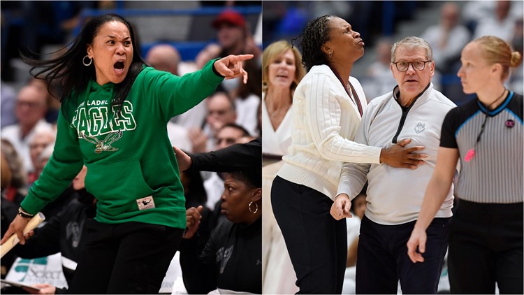 Dawn Staley defends team after Geno Auriemma comments