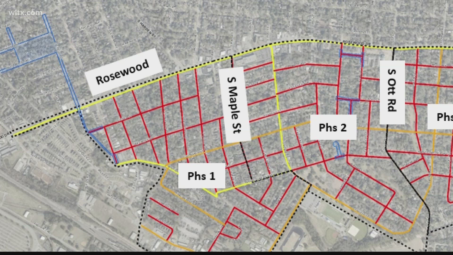A $34M water system improvement project is set to start in the Rosewood neighborhood in the fall.
