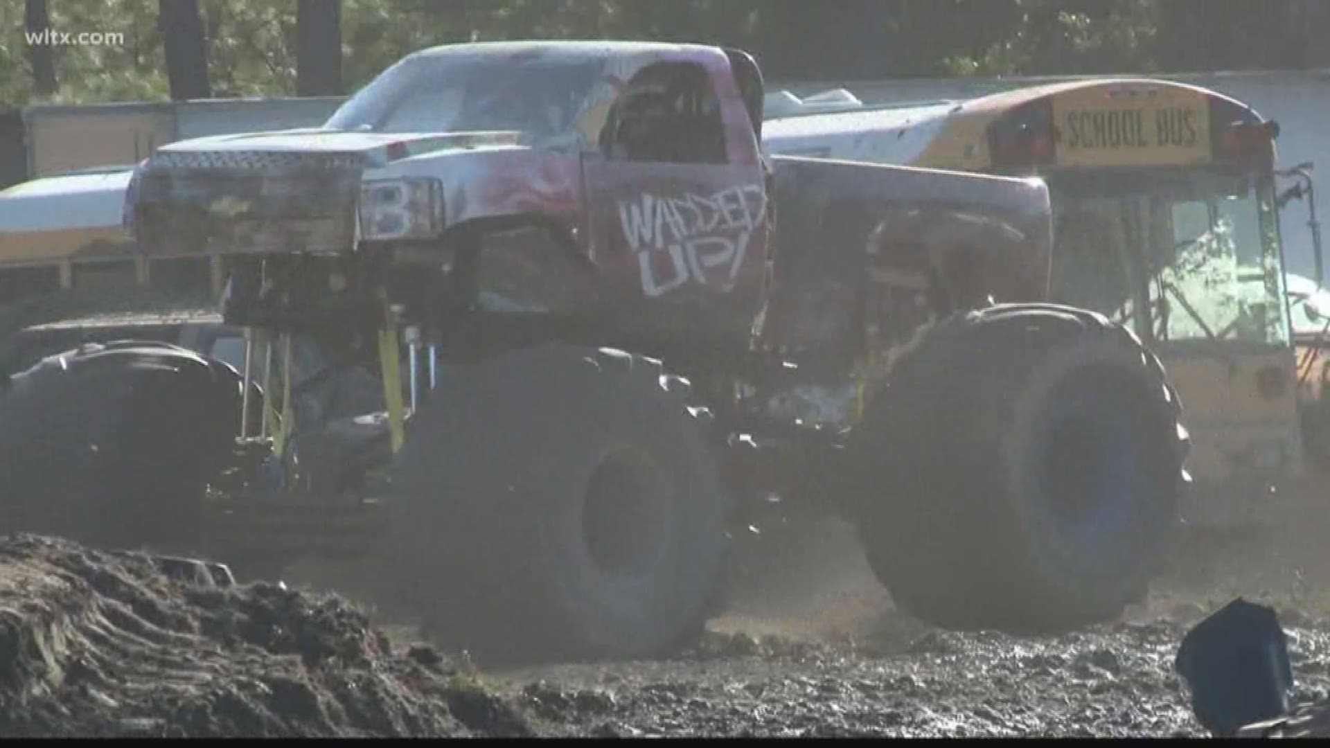 Monster truck festival held in Cayce, South Carolina