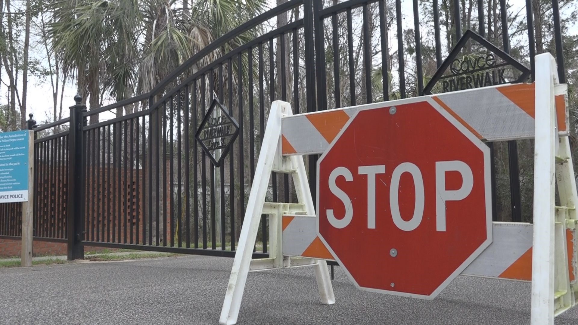 A long section of the Cayce Riverwalk is closed for repairs.