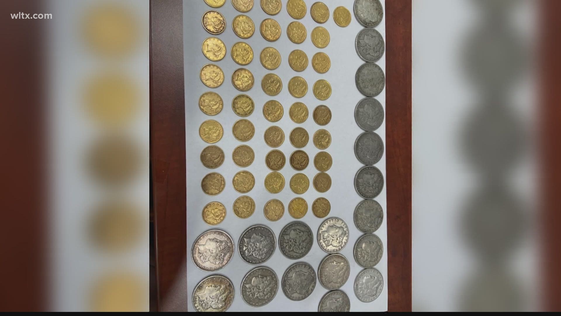 Irmo couple finds stacks of rare coins in recently purchased home.