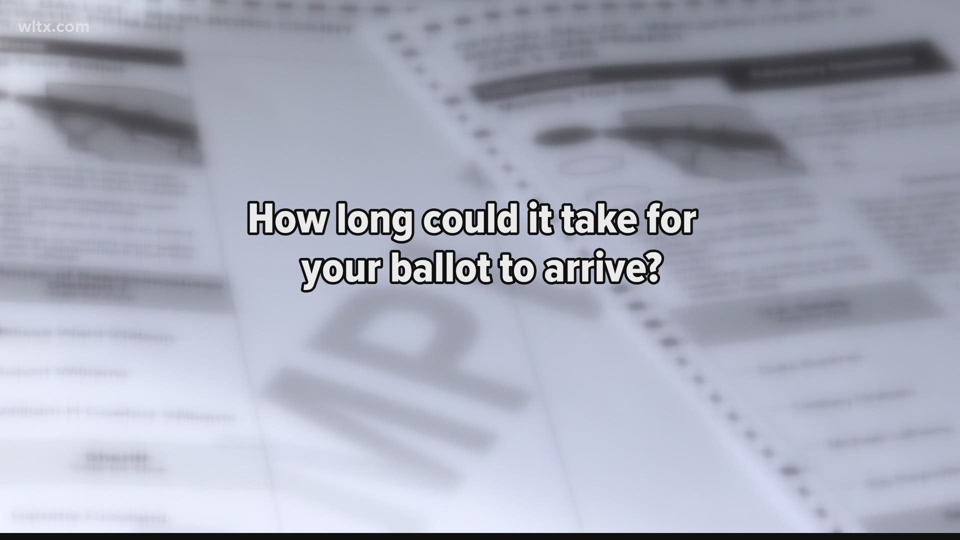 How long might it take for your absentee ballot to arrive? Jenna Kurzyna takes a look.
