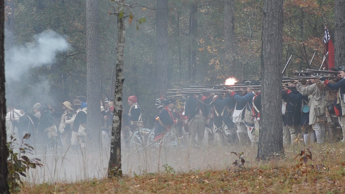 Residents reenact Battle of Camden 243 years later - Vimarsana News