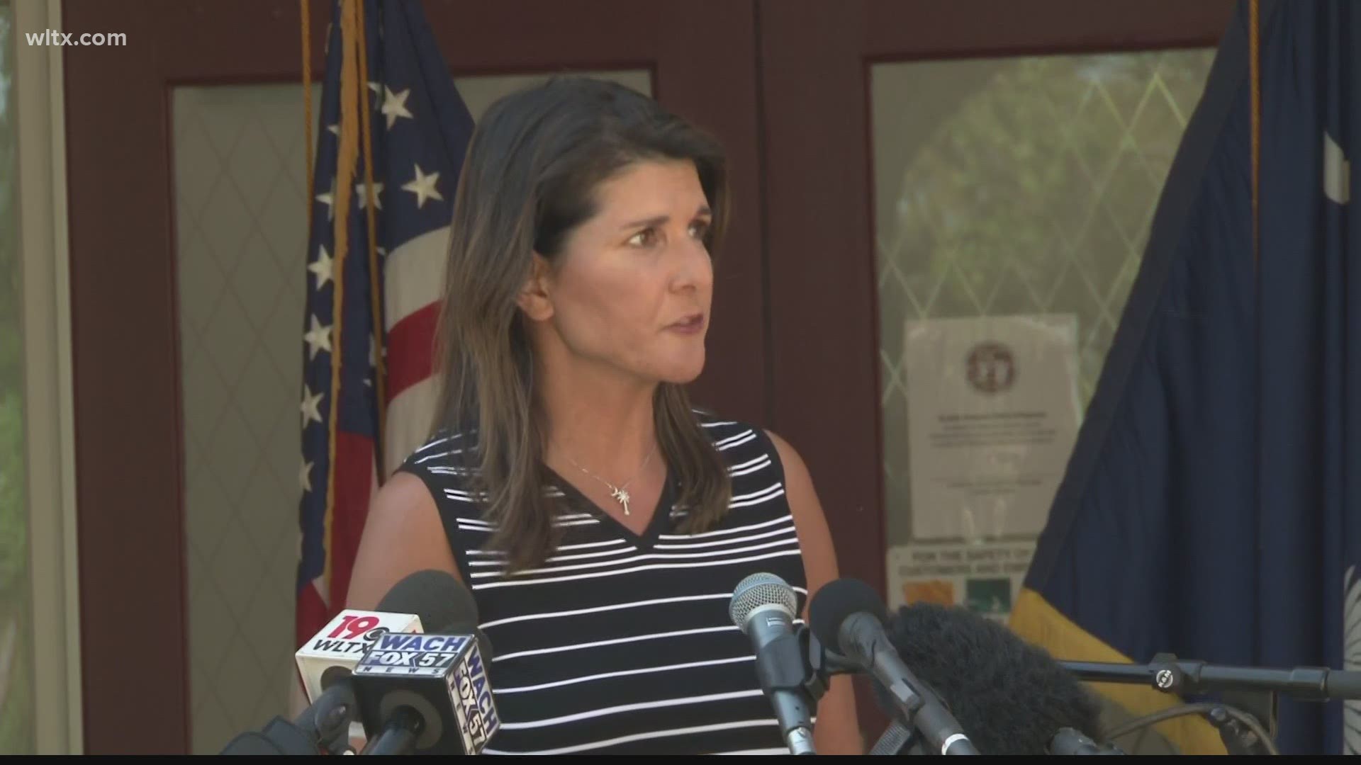 Former U.N. Ambassador and SC Gov. Nikki Haley said Monday that she would not seek her party's nomination if former President Donald Trump opts to run again.