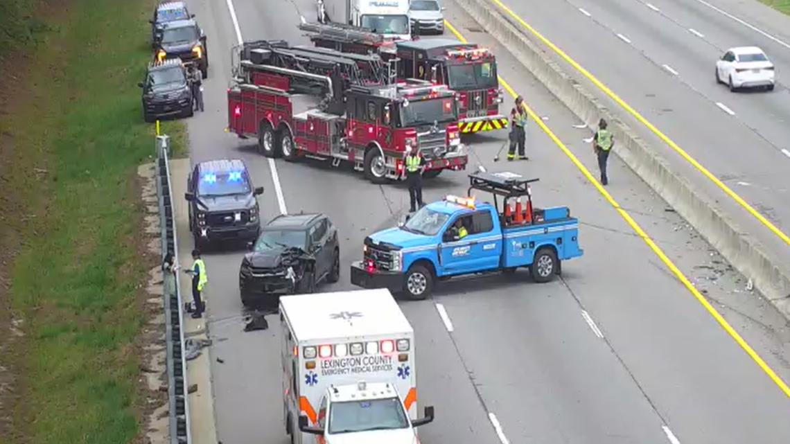 Wreck on I-20 East backs up traffic in Lexington County | wltx.com
