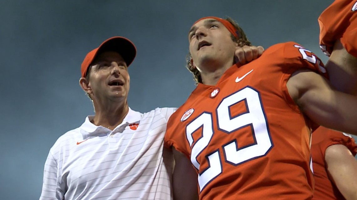 Clemson Kicker Returns To The Lou Groza Award Watch List | Wltx.com