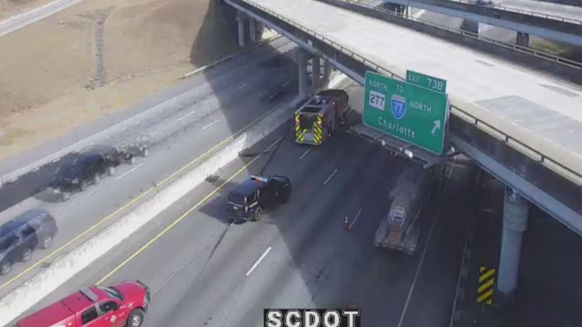 Crash involving dump truck slowed traffic on I-20 in Columbia for hours ...