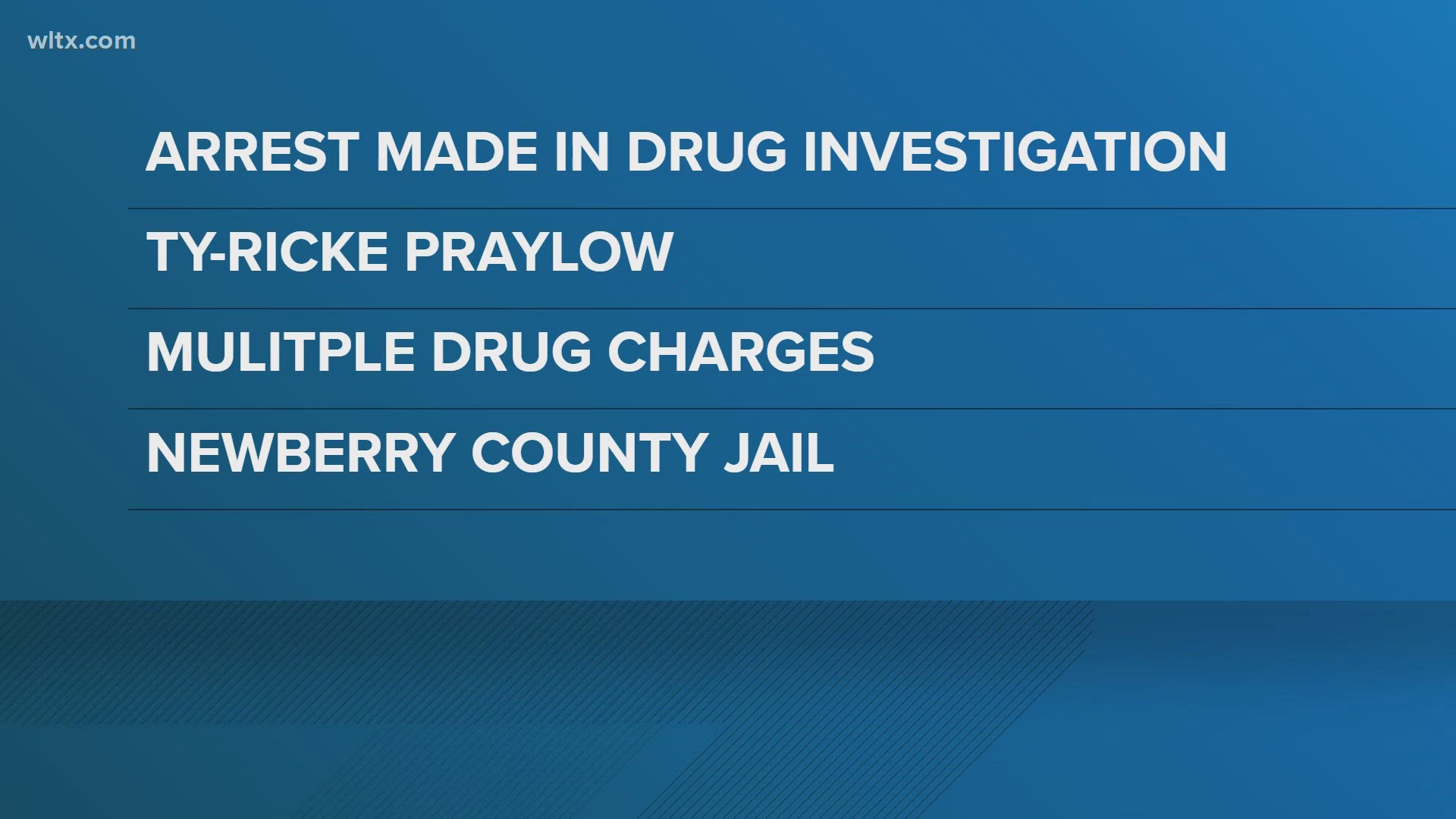 Newberry County man faces multiple drug charges after investigation ...