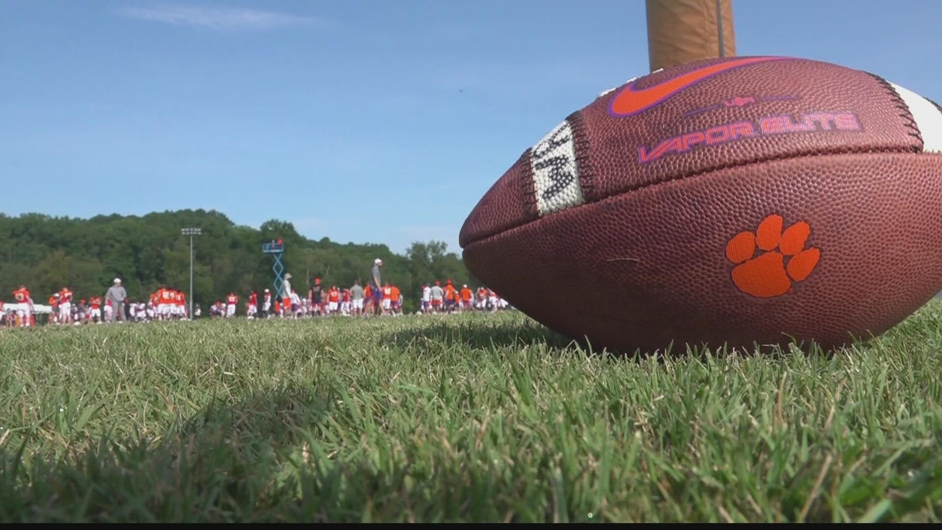 Clemson held its first preseason practice in full pads and they did so at Jervey Meadows. Also, Dutch Fork grad Will Taylor continues to make a positive impression
