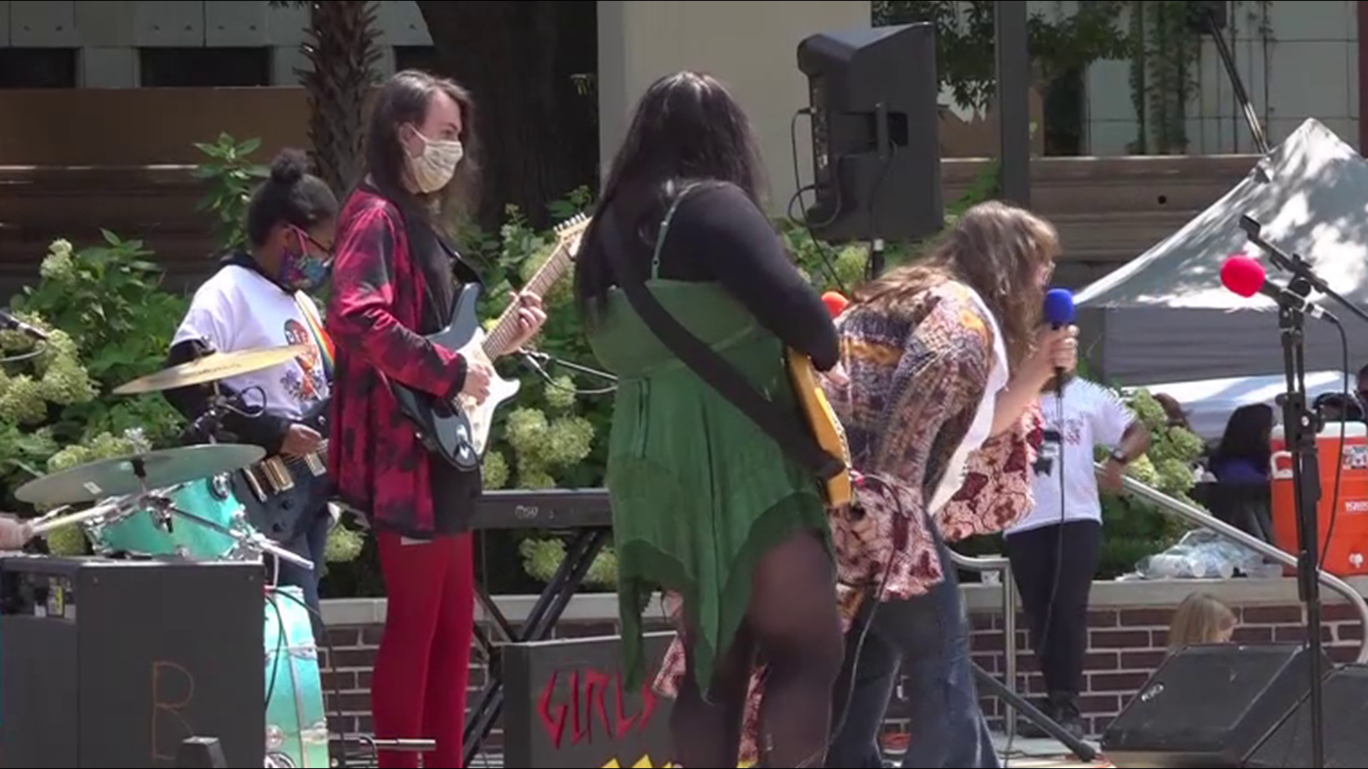 A summer camp for girls and trans youth taught lessons about self-confidence, feminism, and rocking out.