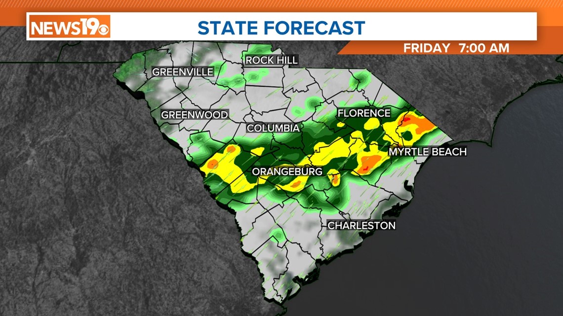 Mostly Cloudy, Warm South Carolina Thursday Weather | wltx.com