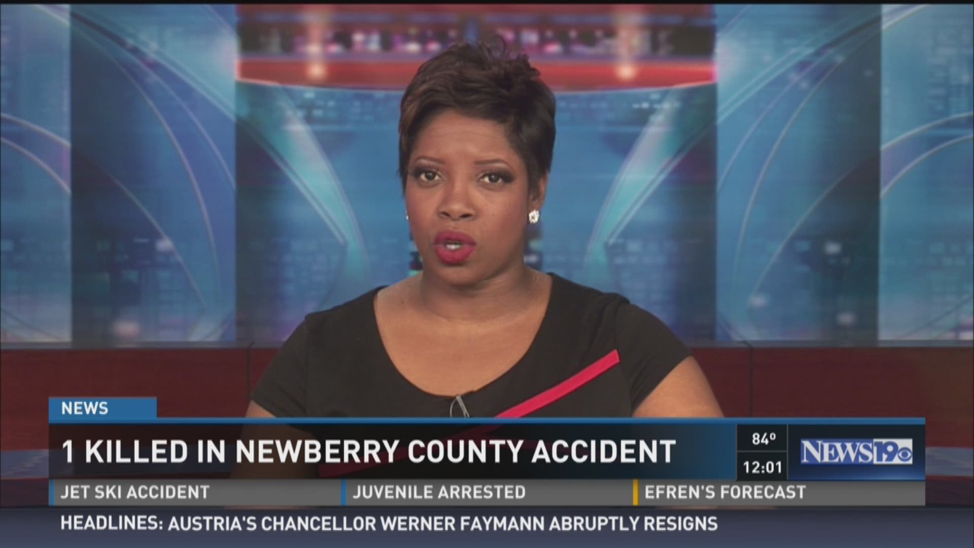 1 Killed in Newberry County Accident