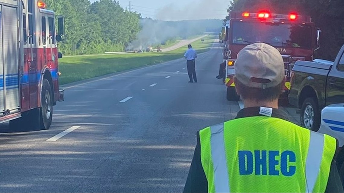 Fatal accident, spill blocks lanes I-77 north near Blythewood - Vimarsana News