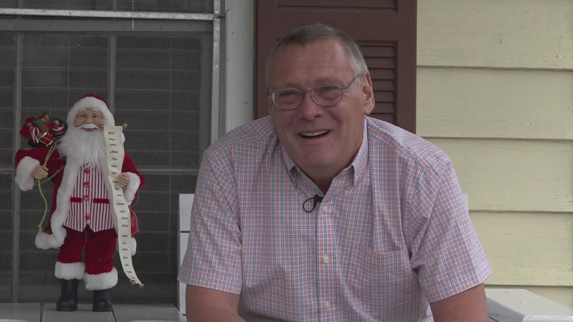 One man in Cope was given 30 pounds of food thanks to Dominion Energy's Good Neighbor project.