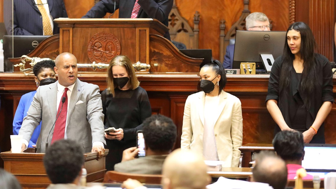 South Carolina lawmakers honor national champion Gamecocks