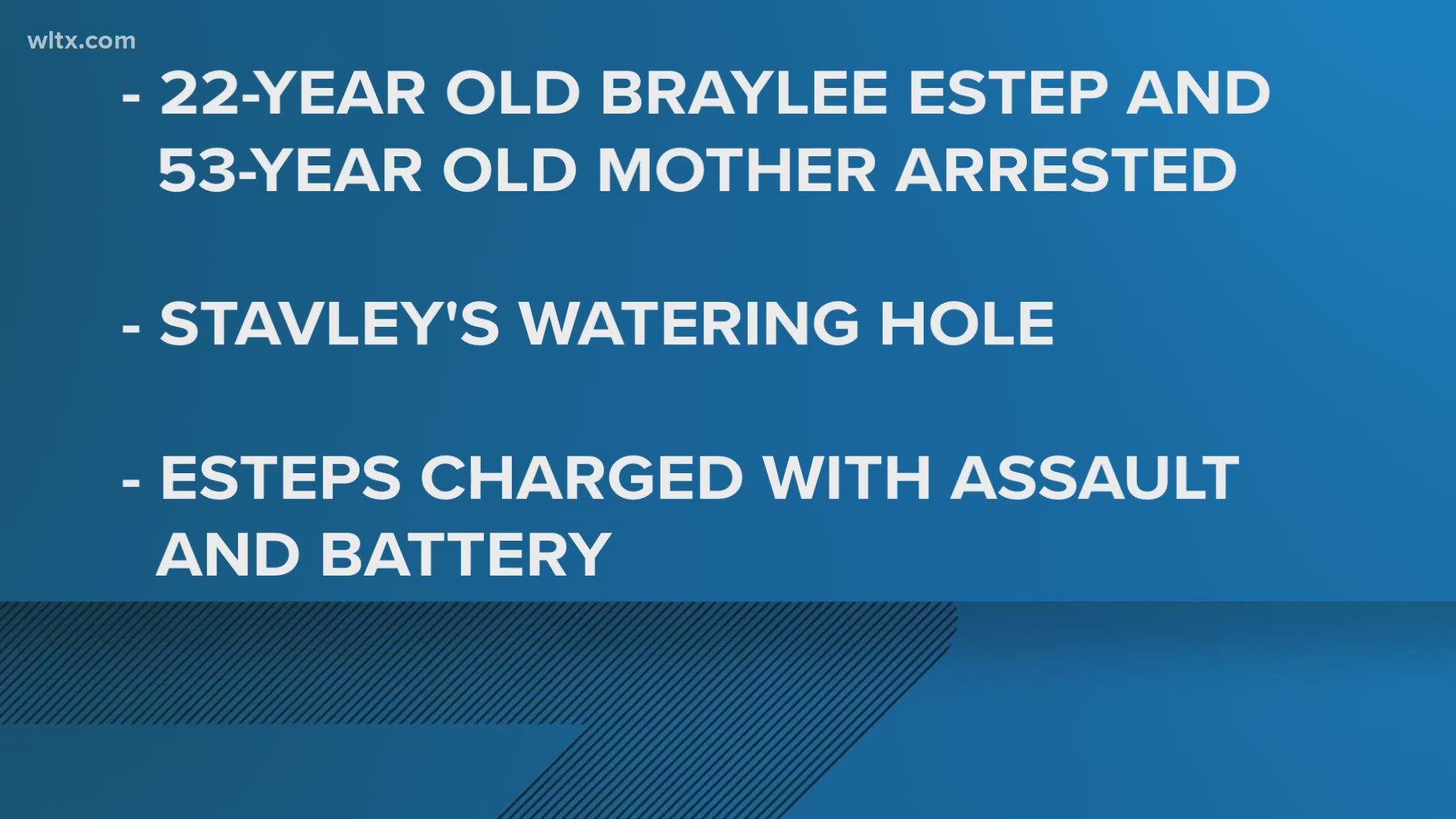 Political director of the Republican party Braylee Estep, 22,  and her mom, 53, were arrested at a bar in Conway