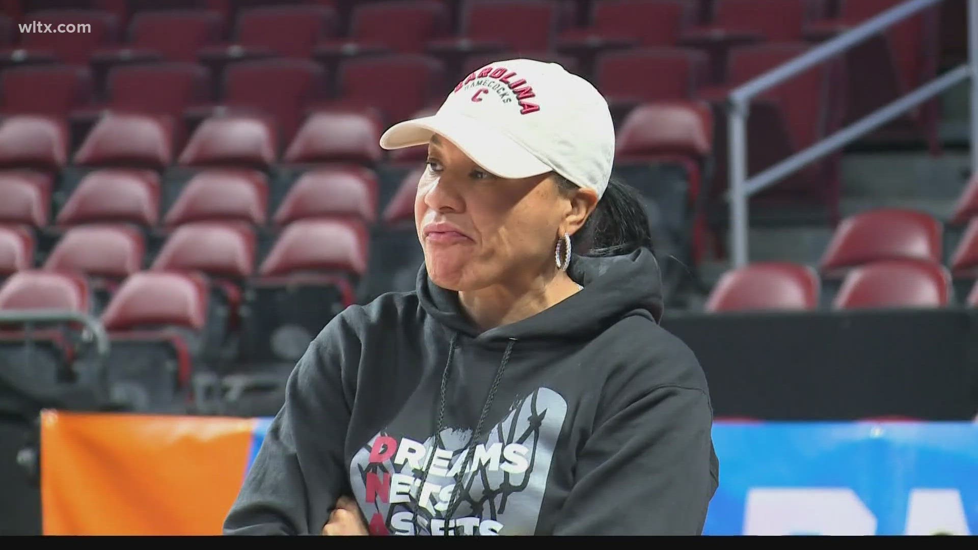 South Carolina women's basketball coach Dawn Staley has been named the U.S. Basketball Writers Association Coach of the Year.