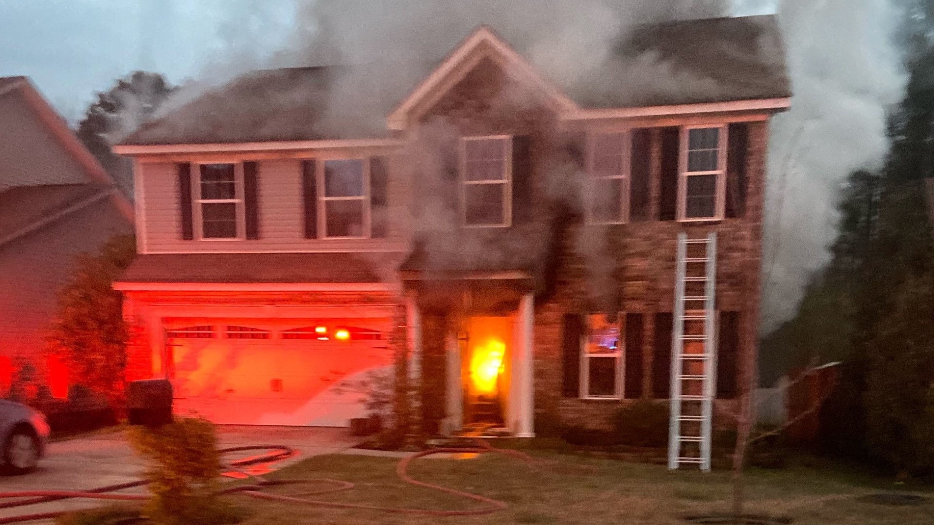House fire in Lexington