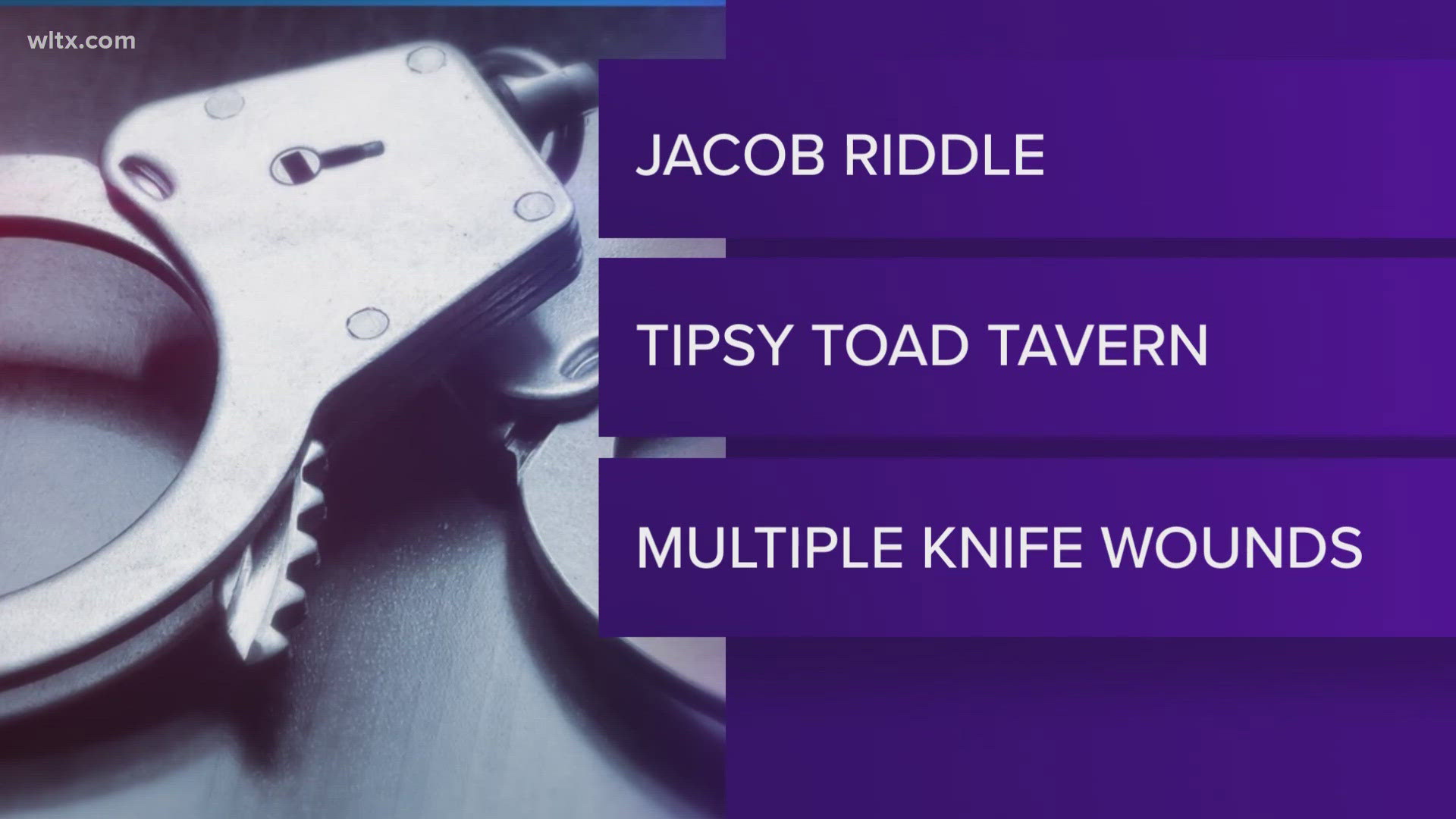 Jacob Riddle, 24, got into an argument at the Tipsy Toad, according to law enforcement, when he pulled out a knife and stabbed a man. 