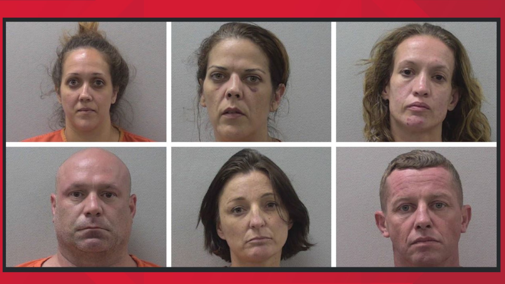Six arrested on drug charges after home search, traffic stop | wltx.com