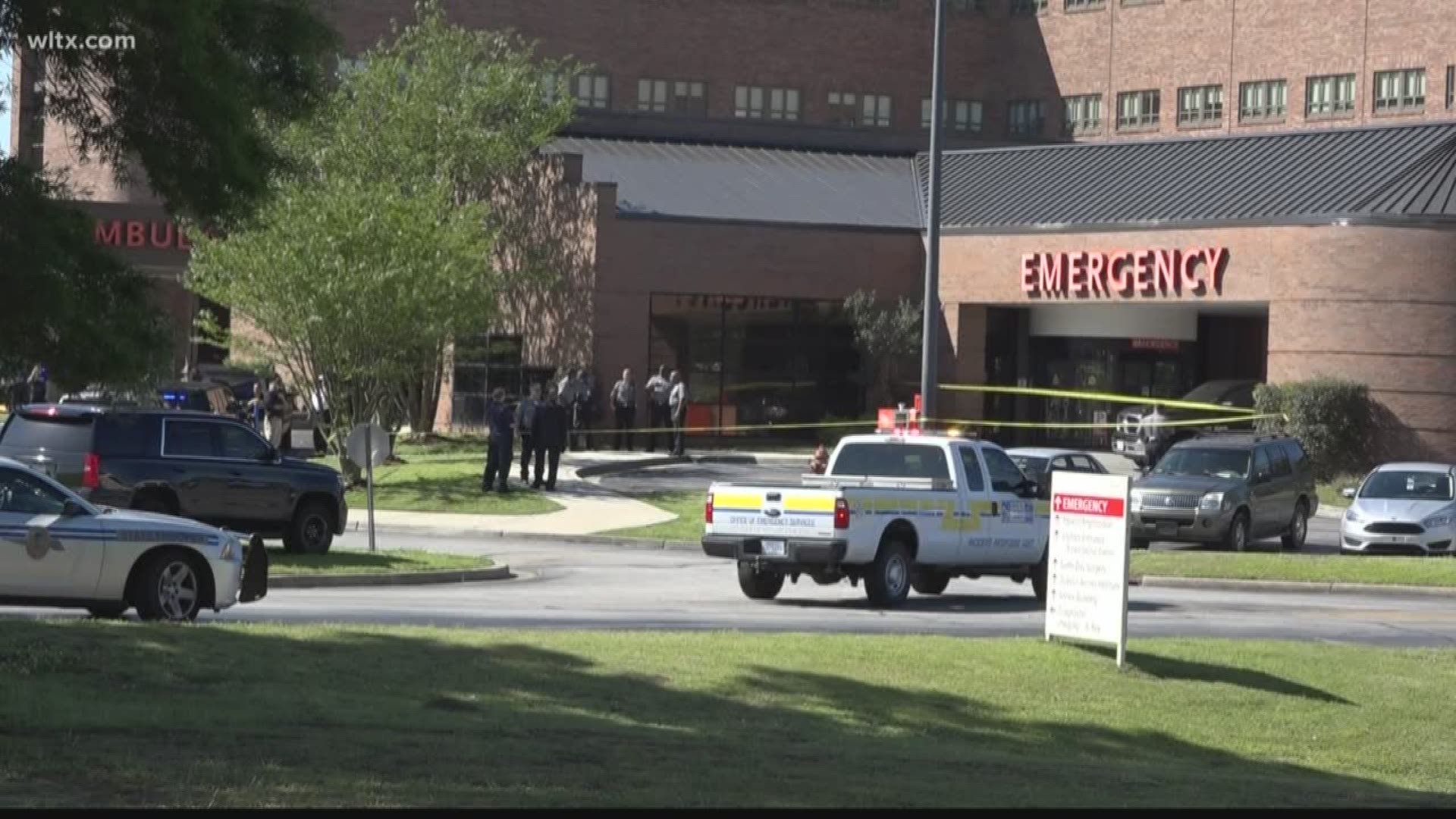 One person has been injured and another is in custody after a shooting at Orangeburg Regional Medical Center Wednesday morning.