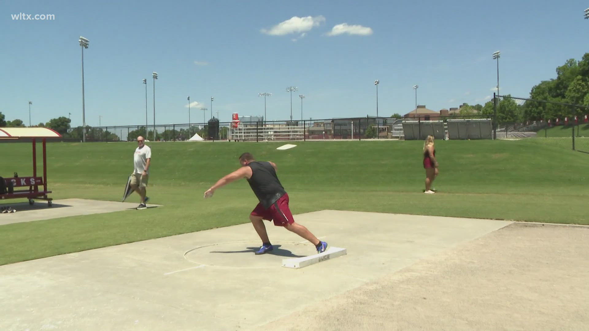 South Carolina senior thrower Dylan Targgart talks about how he hopes to reach his potential at this week's NCAA Outdoor Track and Field Championships in Oregon