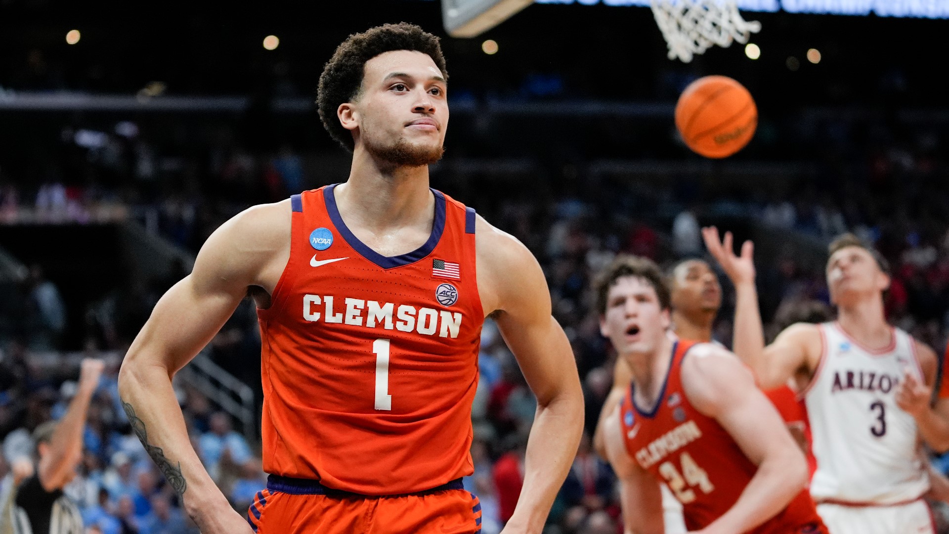 For the first time since 1980, Clemson is in the Elite 8 after a 77-72 win over Arizona.